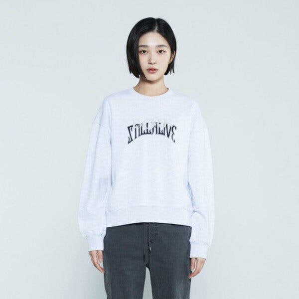 女性3段レタリング 맨투맨Tシャツ(B235TS500P)(B235TS500P) _ BP