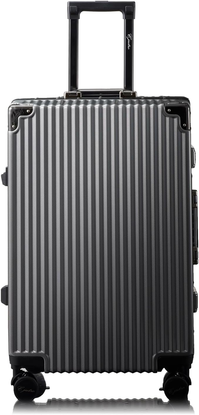 [C.jutro] 2024年新登場_【TVメディア掲載】 スーツケース キャリーケース 大型 キャリーバッグ lサイズ グレー 10,497円