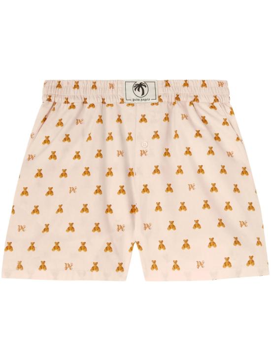 PALM ANGELS Women Shorts & Burmudas PWCB056S25FAB002 3C60 SOFT PINK BROWN