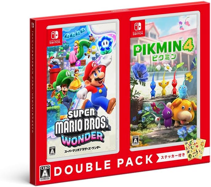 『スーパーマリオブラザーズ ワンダーピクミン４』ダブルパック 9,880円