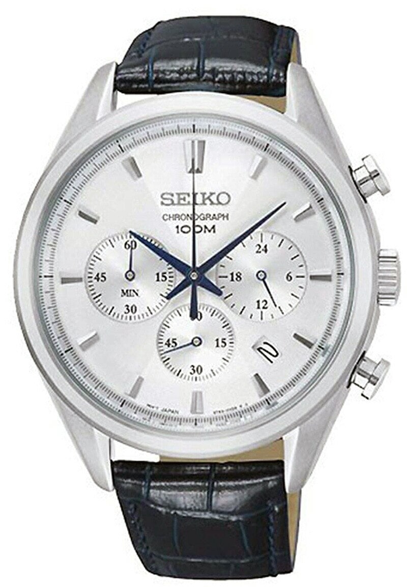[10年保証] [製造終了 希少海外モデル] SEIKO SSB291P1 [セイコーインポート] セイコー クオーツ クロノグラフ 100m防水 [逆輸入モデル]