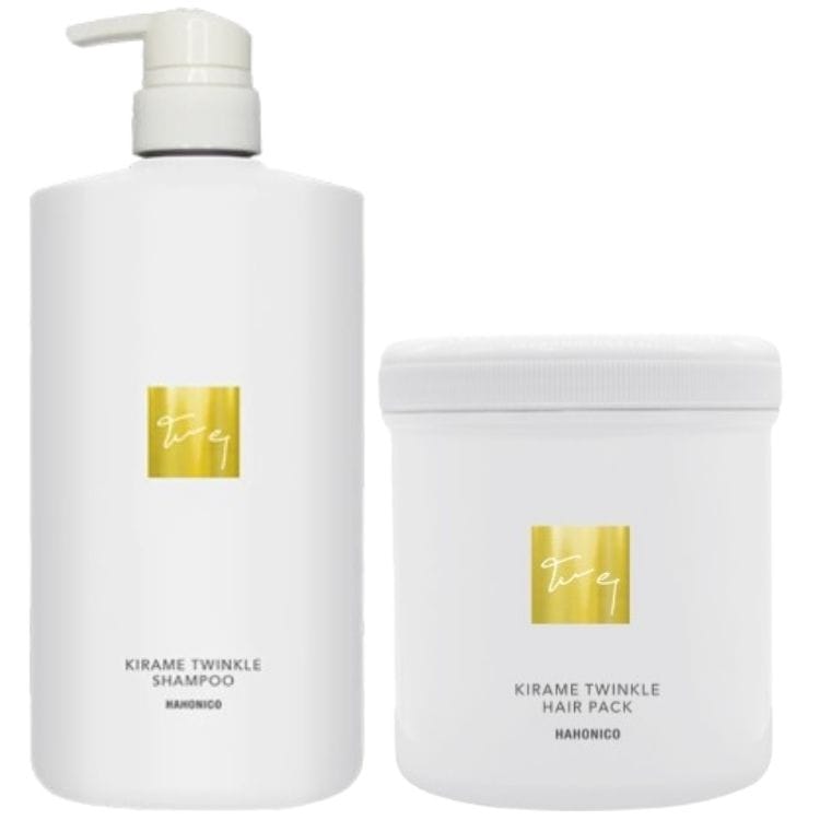 各1個セット ハホニコ キラメトゥインクル シャンプー 1000ml＋キラメトゥインクル ヘアパック 500g セット 5,478円