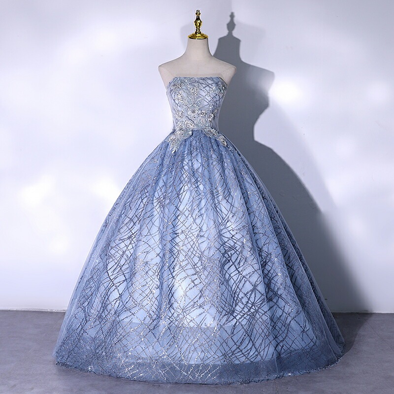 カラードレス 編み上げタイプ パーティードレス ノースリーブ プリンセスラインドレス 成人式 結婚式 二次会 披露宴 花嫁 卒業式 演奏会用ドレス 発表会 フォーマルドレス ロングドレス イブニングド