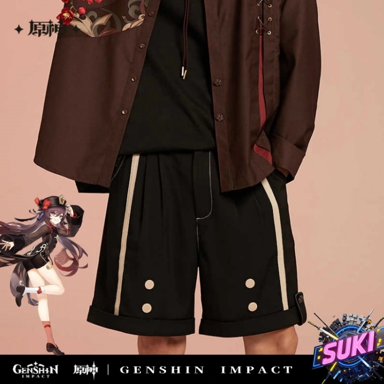 【プロ品質を極める!】原神 グッズ / 胡桃 インプレッションシリーズ / ショットパンツ / Genshin Impact Hu Tao げんしん コスプレ