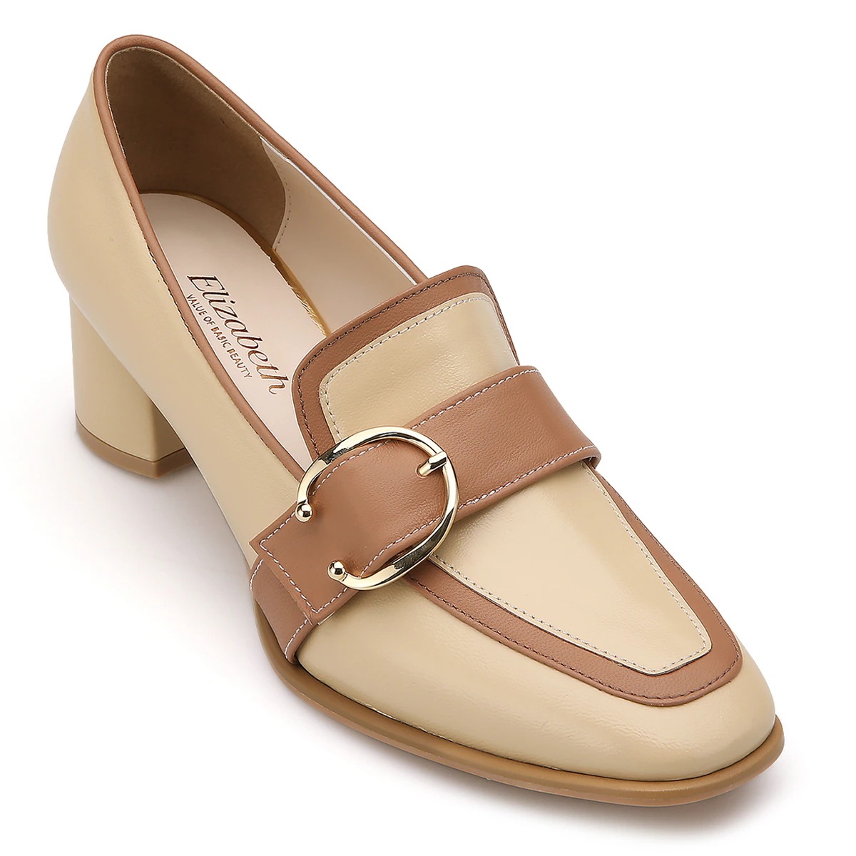 エリザベート バックル パンプス EL21036