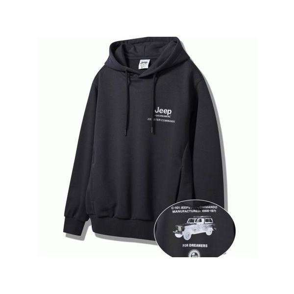 JEEPユニセックスカースウェットパーカー JP1THU014_P412930028