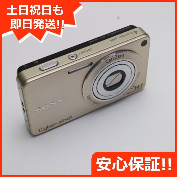 美品 Cyber-shot DSC-W350 ゴールド SONY デジカメ 136