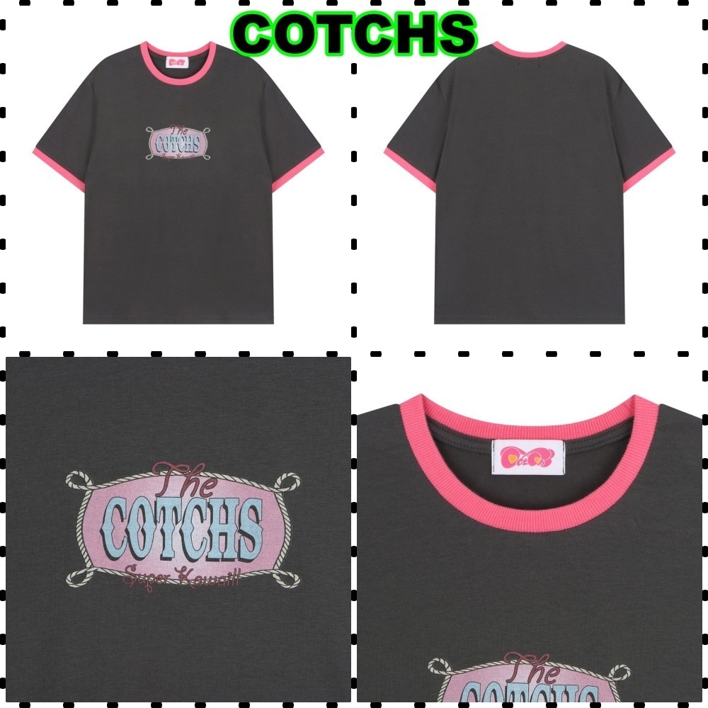 【COTCHS】25SS COTCHS ROPE LOGO RINGER TOP (UNISEX)