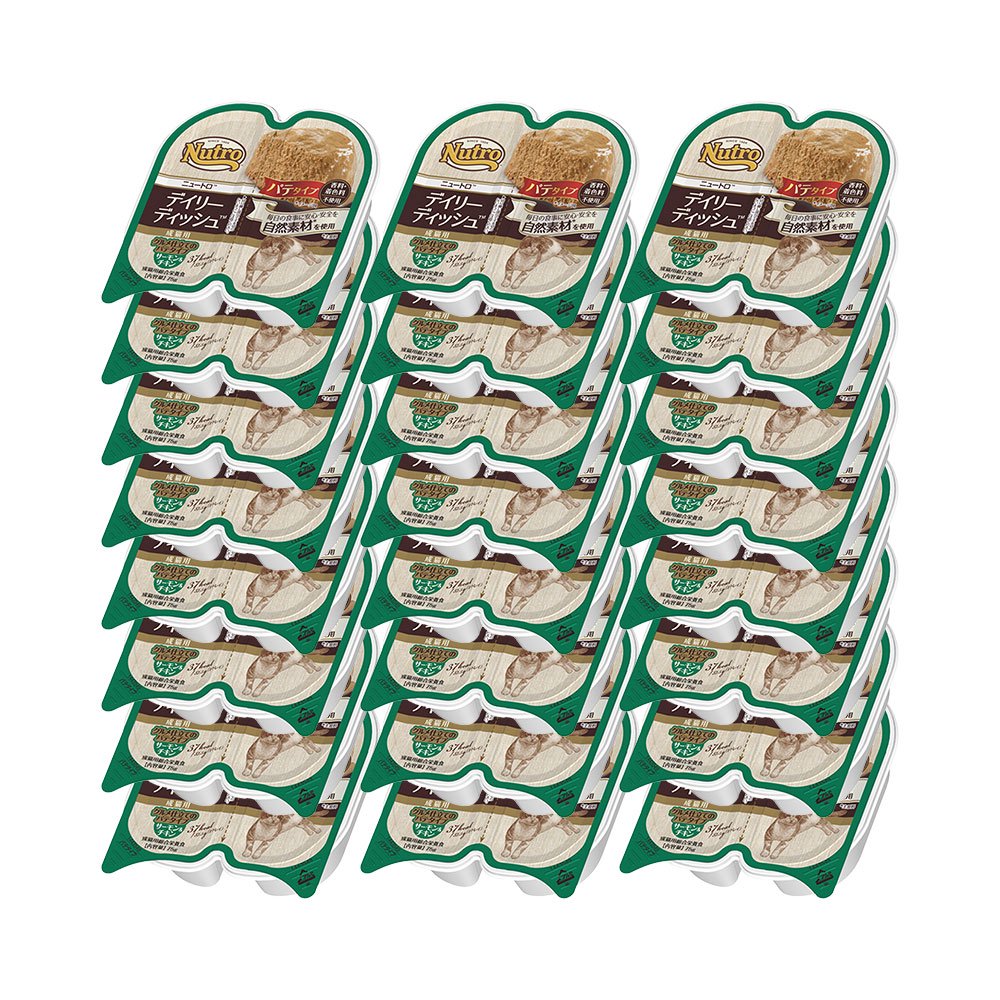 猫　キャット　デイリー　ディッシュ　成猫用　サーモン＆チキン　パテタイプ　トレイ　２４個　ＣＲＣ35―20―48―00―00 5,424円