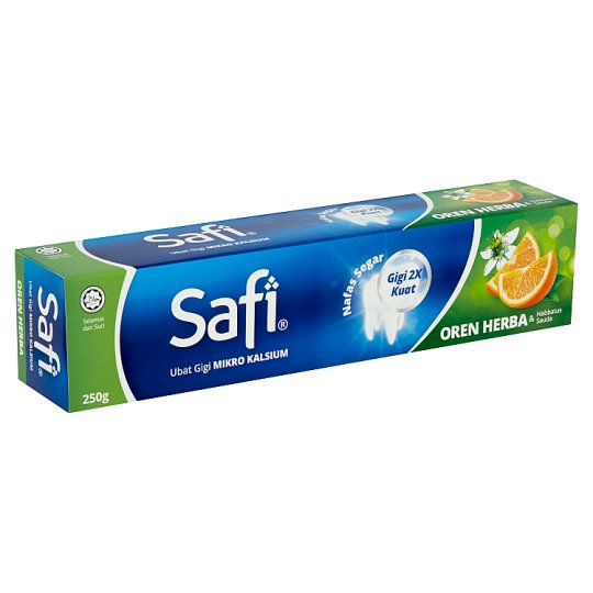 Safi Oren Herba & Habbatus Sauda Micro Calcium Toothpaste 250g