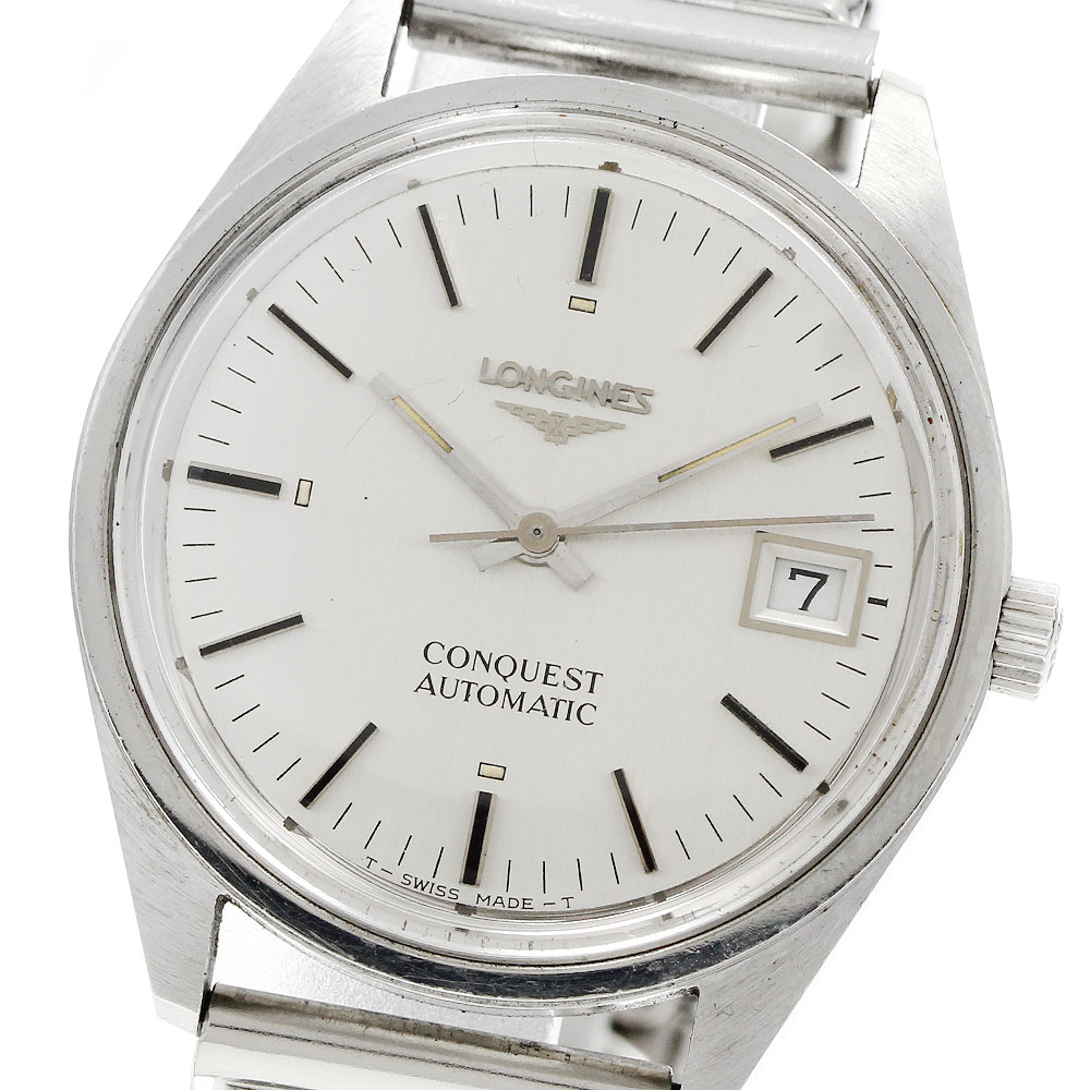 ロンジン LONGINES 1570.4 633 コンクエスト デイト cal.L633.1 自動巻き メンズ _960242【中古】