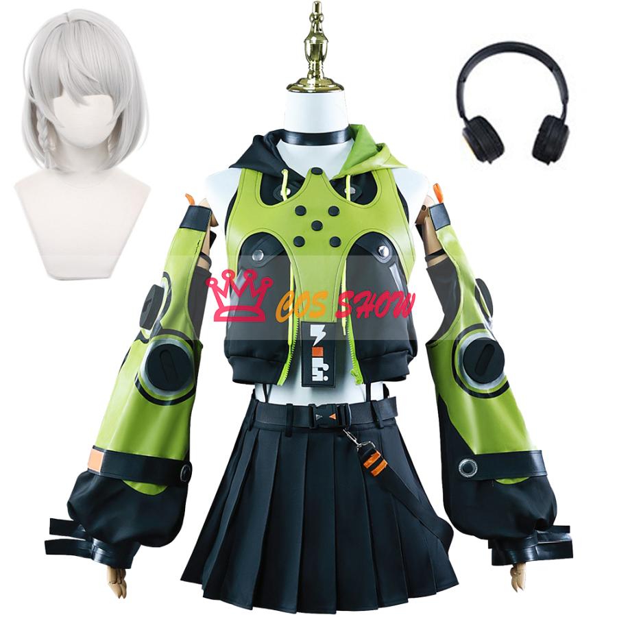 2025新品販売 ゼンレスゾーンゼロ アンビー・デマラ コスプレ衣装 イヤホン付き 邪兎屋 cosplay 仮装 制服 イベント クリスマス ハロウィン ステージ 文化祭 学園祭