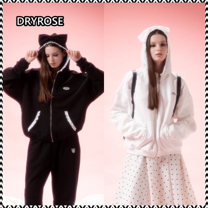 DRYROSE BIG RIBBON HOODIE
