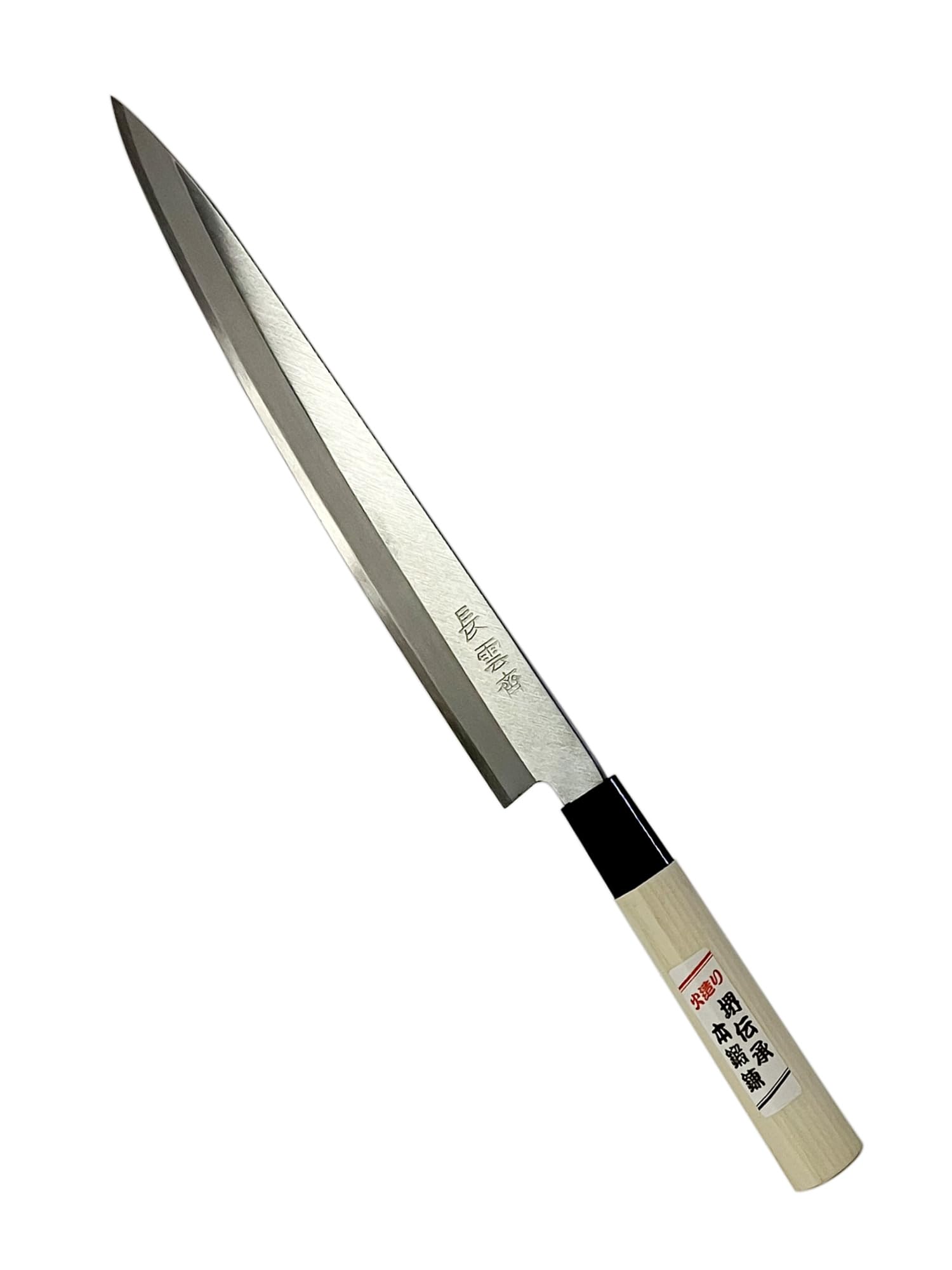 柳刃包丁 左用 240ｍｍ 白紙鋼 大阪堺 PR4112