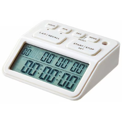 他サイト： キングジム(Kingjim) 学習タイマー「ルラップ」 LLT10-W 白の商品画像