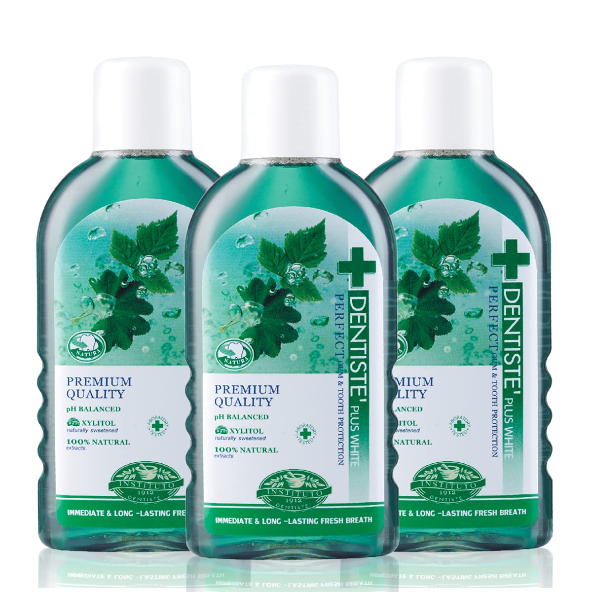 デンティス オーラルリンス 450ml 洗口液 マウスウォッシュ オーラルケア 低刺激 ネバ付き・ニオイ・汚れ 口臭予防 3個セット