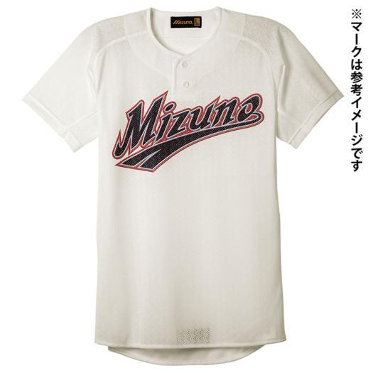 MIZUNO ミズノ シャツ・セミハーフボタンタイプ 野球 アパレル ユニセックス 男女兼用 12JC8F0448
