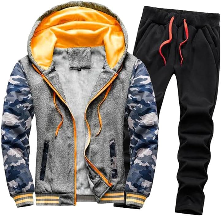 部屋着 メンズ 上下セット お洒落 ゆったり 厚手 フード付き 大人カジュアル トレーナー パジャマ パーカー(グレー, M Regular)