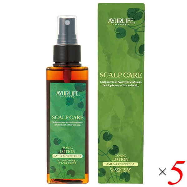 ヘアトニック スカルプ 頭皮 生活の木 スカルプケア トニック ローション 150ml 5本セット