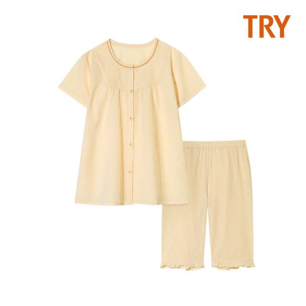 (TRY) 女性用ショートスリーブ犬用パジャマ I23