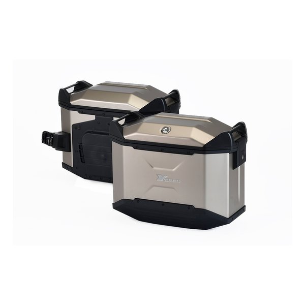XCEED サイドケースセット チタンカラー HBS-XCD-SS-T
