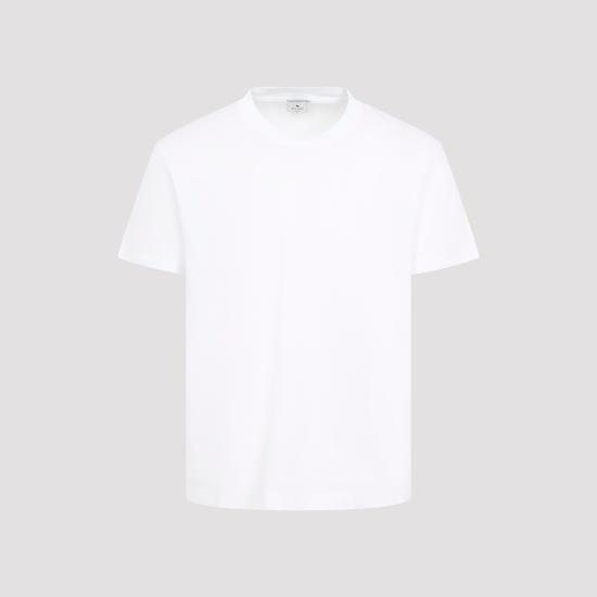 ETRO Men T-Shirts MRMA0002 AJ262 W0800 BIANCO OTTICO