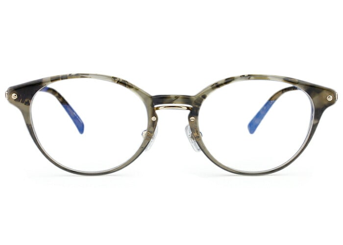 ヴィクター&ロルフ VIKTOR＆ROLF 眼鏡 70-0205 09 カーキマーブルハーフ メンズ レディース