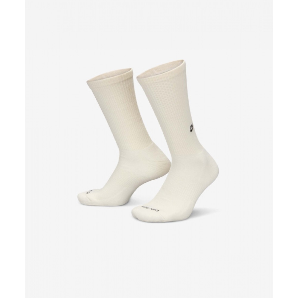 ナイキエブリデイクルーソックス (2色)-セール:ブラック/ FZ3073-133