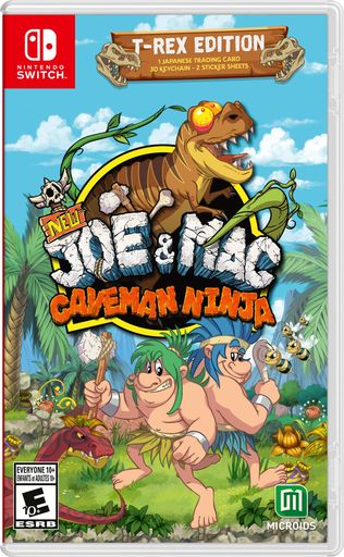 NEW JOE AND MAC: CAVEMAN EDITION - T-REX EDITION (輸入版:北米) SWITCH