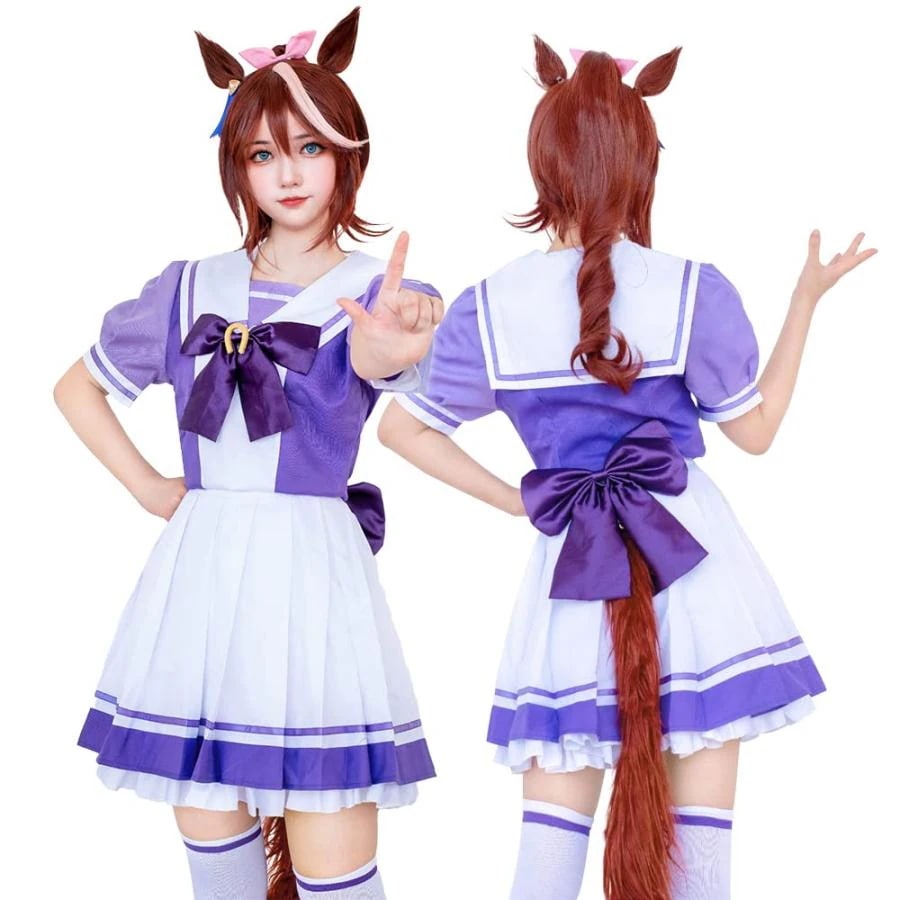 トレセン学園 仮装 クリスマス プレゼント 制服 アニメ 「激安販売」ウマ娘 cosplay コスプレ 祭り 衣装 プリティーダービー ハロウィン