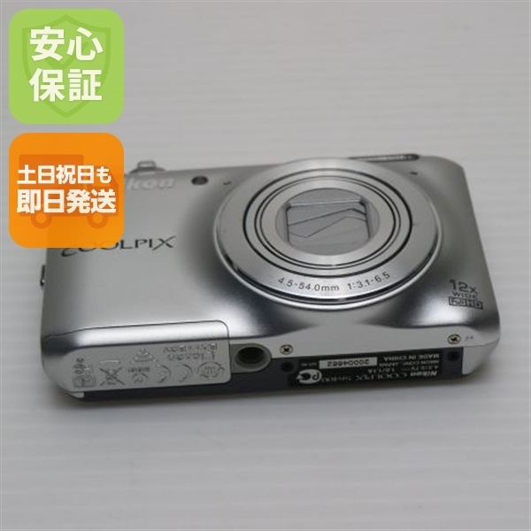 美品 COOLPIX S6400 クリスタルシルバー デジカメ Nikon 10