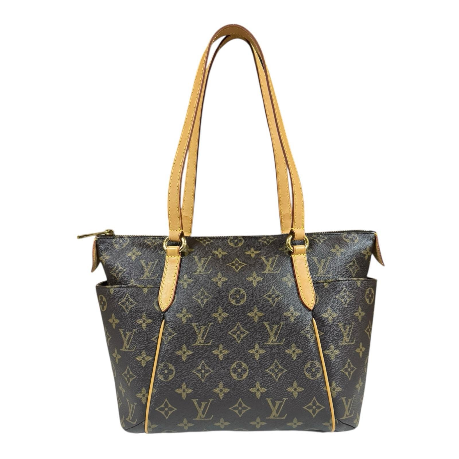 ルイヴィトン トータリーPM モノグラム トートバッグ モノグラムキャンバス M41016 ブラウン LOUIS VUITTON 中古