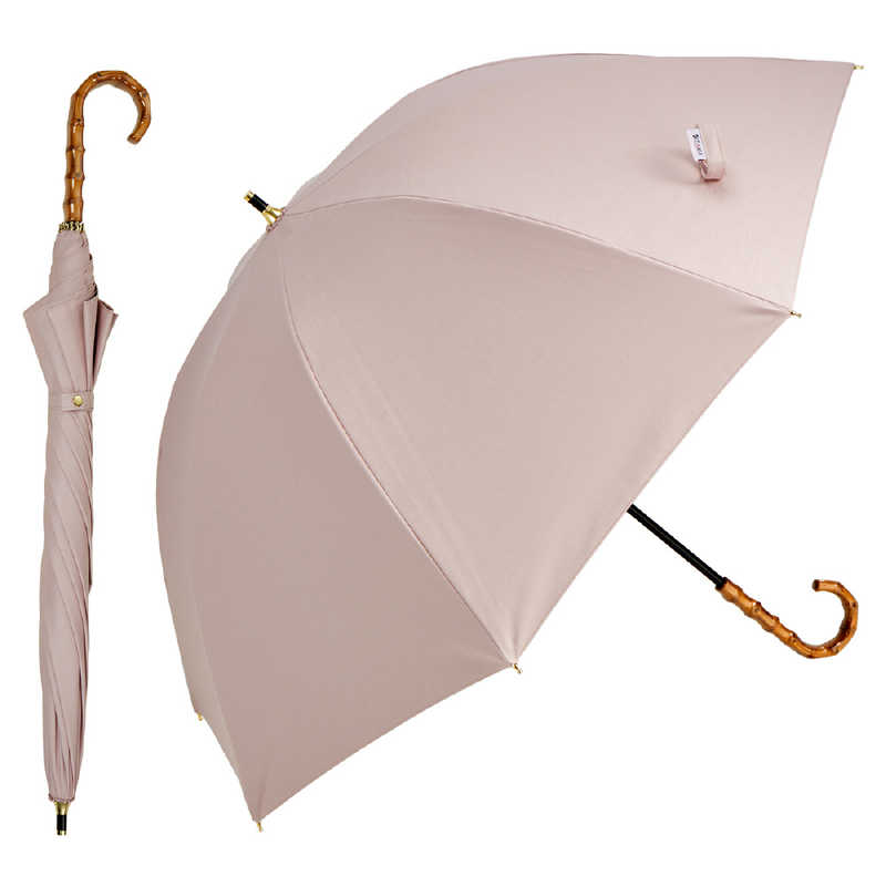 KIZAWA　ショート丈日傘シルキーラックス クラシック ［日傘 /55cm］ ピンク　S110-M55-pink 5,500円