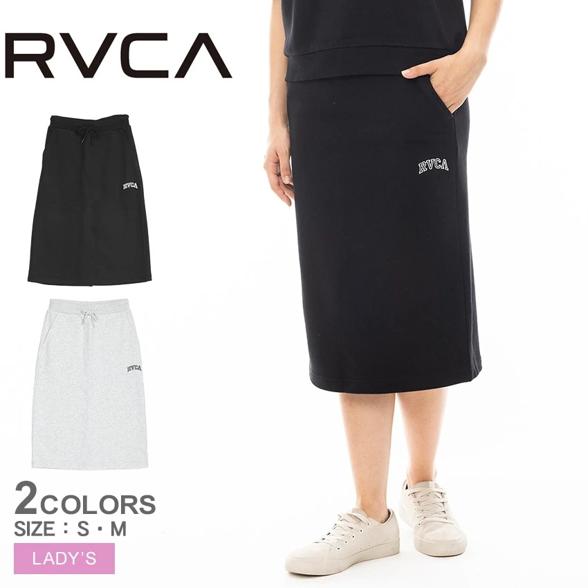 スカート レディース ARCH MINI SWEAT ブラック 黒 グレー BE043711 ボトムス スウェット タイト スリット カジュアル サーフ シンプル おしゃれ 部屋着