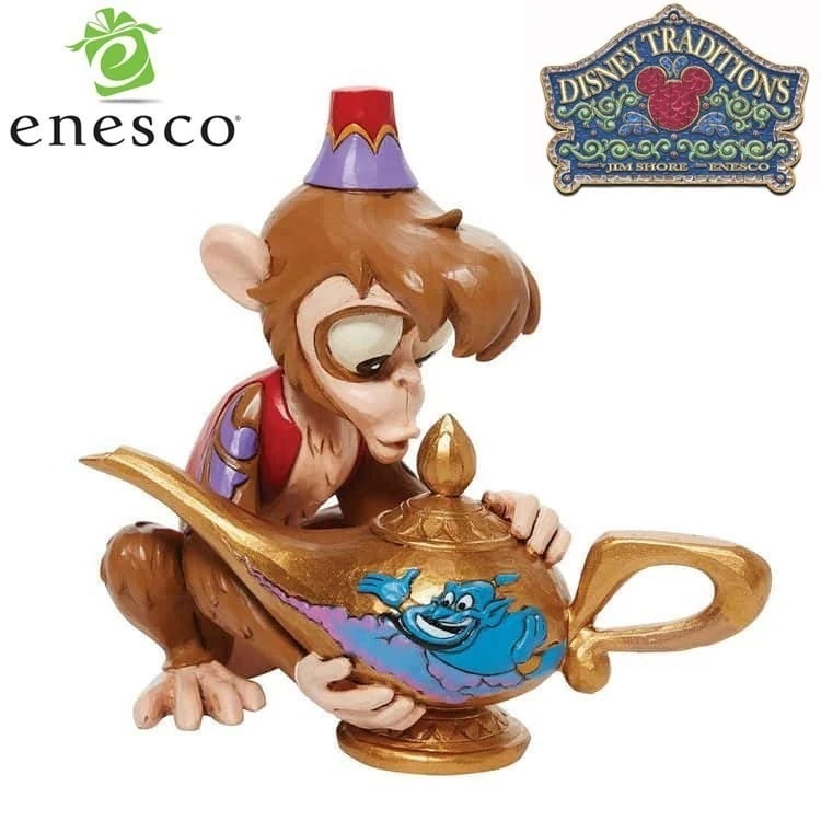enesco(エネスコ) Disney Traditions アブー＆ジーニーランプ ディズニー フィギュア コレクション 人気 ブランド ギフト クリスマス 贈り物 プレゼントに最適