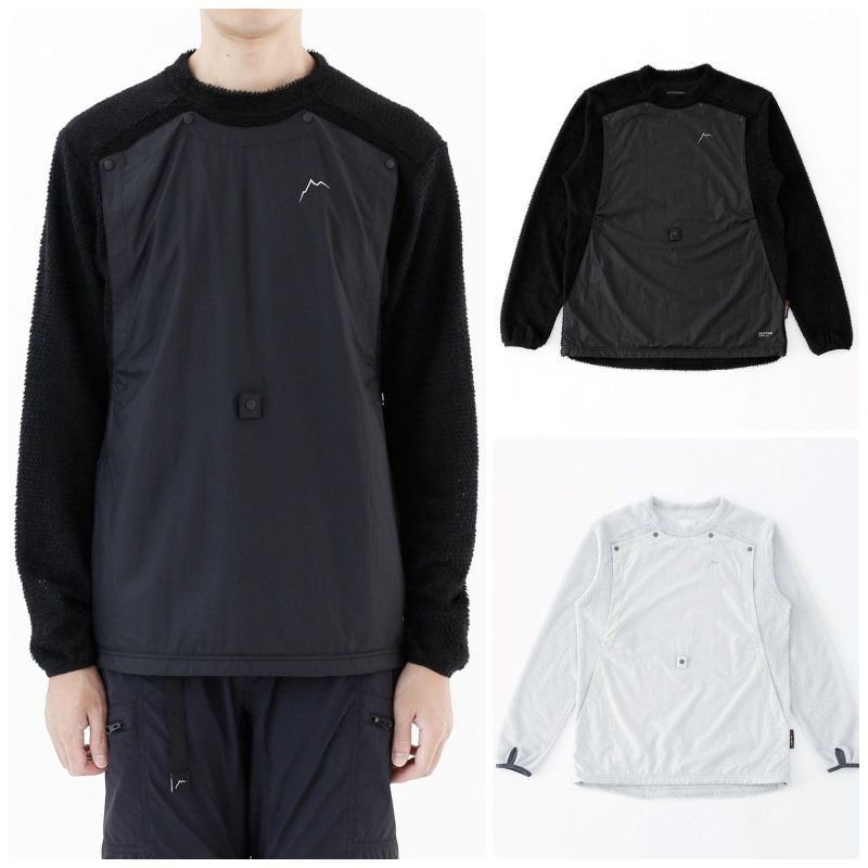 【CAYL】 25FW DETACH WIND ALPHA PULLOVER : 2COLORS