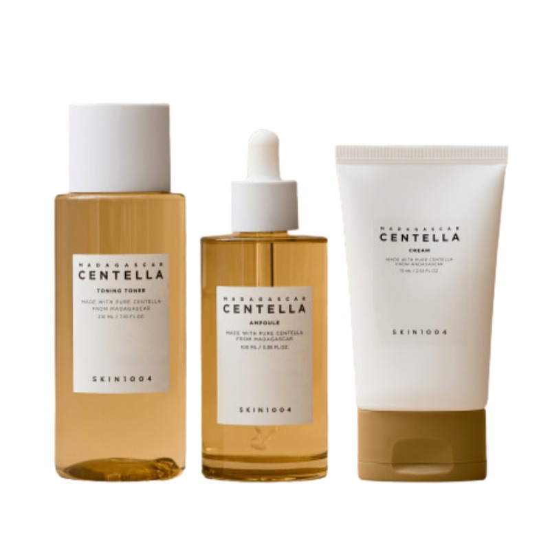 [鎮静保湿3種]センテラトーニングトナー210ml + アンプル100ml + クリーム75ml