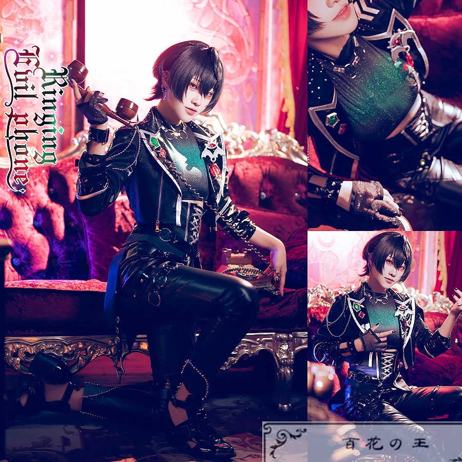 ES あんさんぶるスターズ スカウト！EVIL NUM+ SHUFFLE×囁くイービルTELEPHONE 氷鷹北斗 朔間凛月 逆先夏目 葵ひなた 紫之創 コスプレ衣装 コスチューム 12,017円