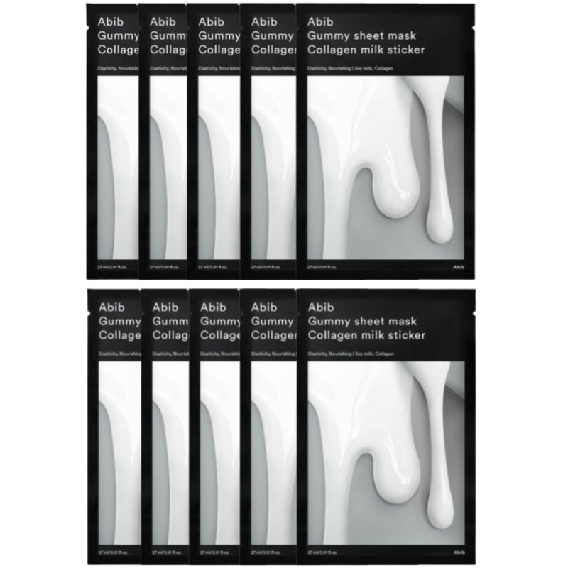 保湿弾力ミルクステッカー10枚