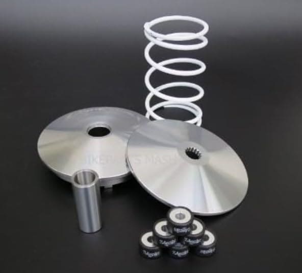 色：銀 LiangHuei(リャンホイ) バイク用プーリー 3段ハイスピードプーリー KIT シグナ