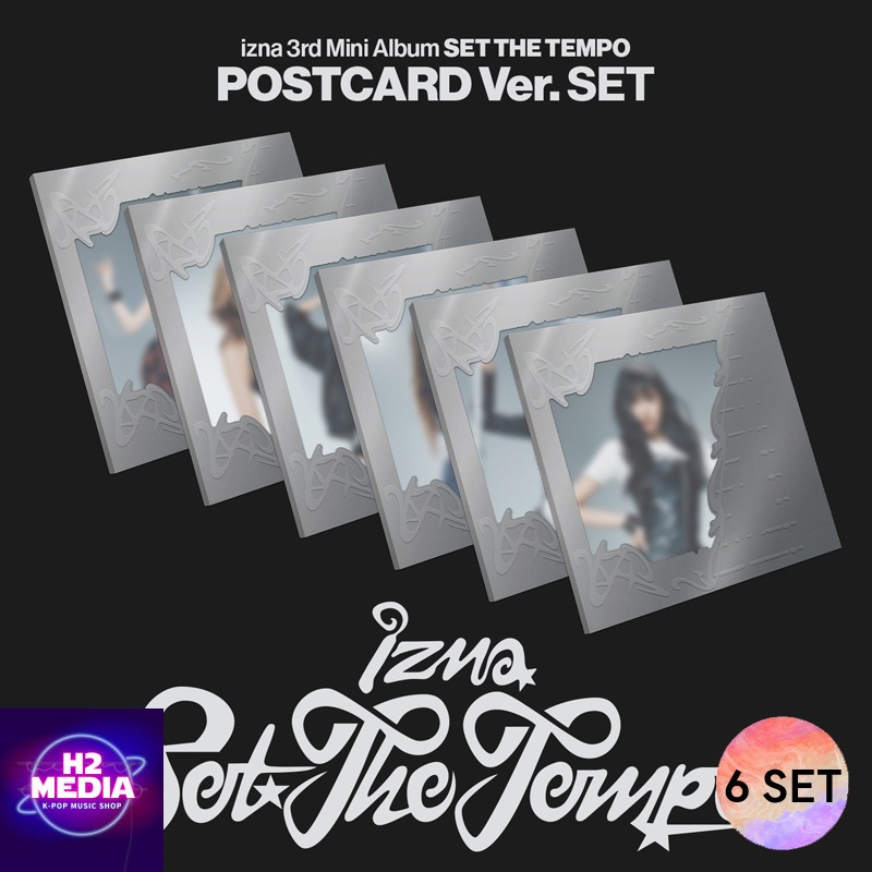 [6種SET] IZNA 3TH MINI ALBUM [SET THE TEMPO] POSTCARD ver.