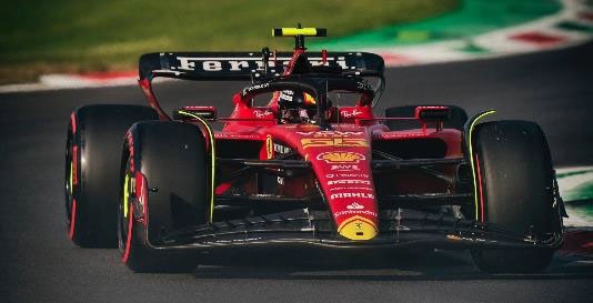 LOOKSMART 1/43 Scuderia Ferrari SF23 No.55 Scuderia Ferrari 3rd Monza GP 2023【LSF1048】 ミニカー LSF1048