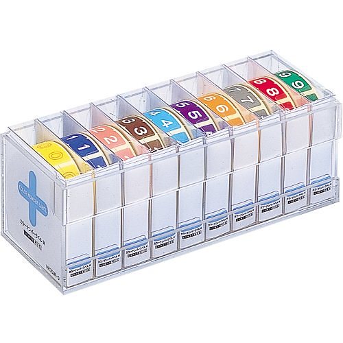 カラーナンバーラベル M ロールタイプ HK-753Rｺﾐ 00962260