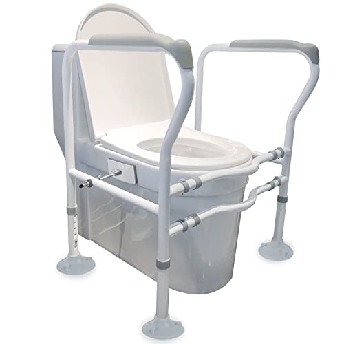 【介護福祉士監修】トイレ用手すり 補助手すり トイレ用アーム 介護 立ち上がり補助 吸盤付き 滑り止め 転