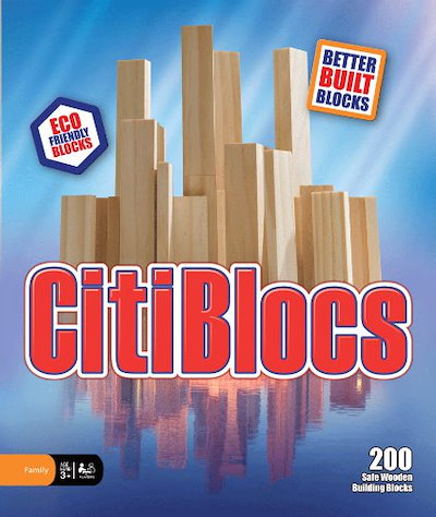 Qoo10] 木製ブロック CitiBlocs シティ