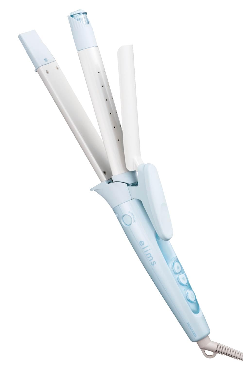 テスコム ヘアアイロン コテ 26mm ストレート/カール 2way マイナスイオン 【 モイストキープモード搭載 】 海外対応 温度調整/ロック/メモリー 自動OFF 開閉ロック ラク抜きプラグ パ