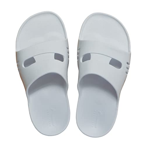 BMZ リカバリーサンダル アシトレサンダル バンドタイプ (ホワイト 28.0cm) 立方骨サポートで足腰の負担を減らす 疲労軽減