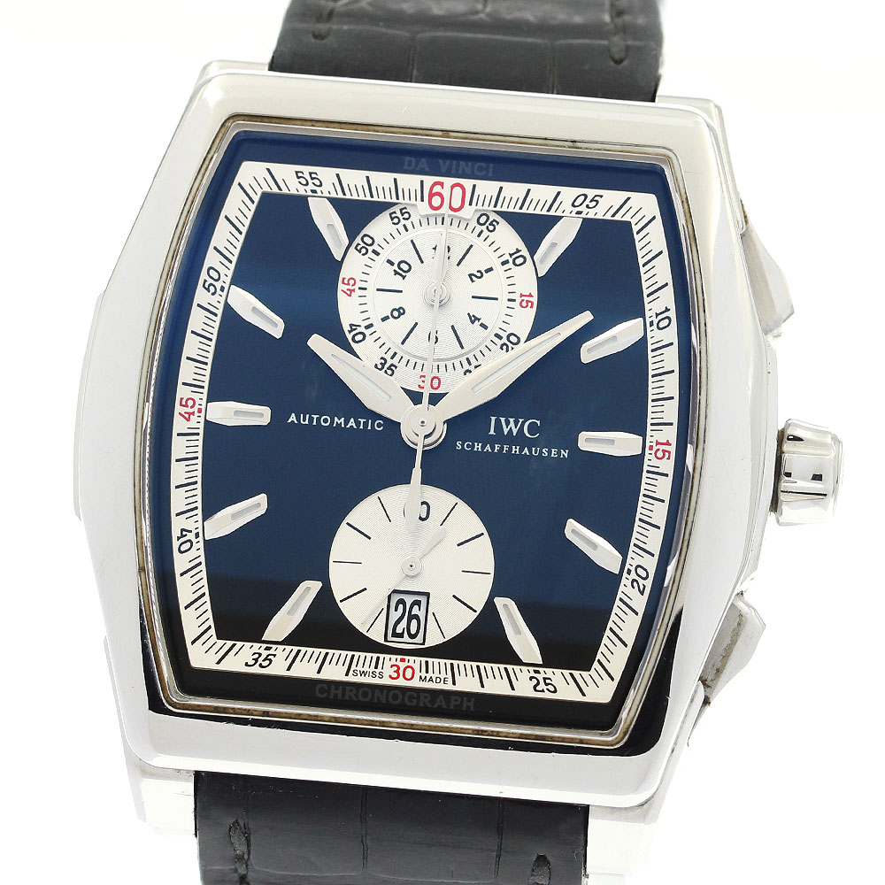 IWC SCHAFFHAUSEN IW376403 ダ・ヴィンチ クロノグラフ 自動巻き メンズ _891584【中古】