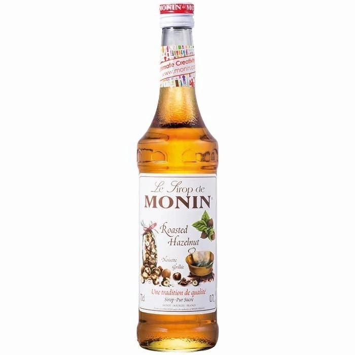 【送料無料】MONIN モナン ローステッドヘーゼルナッツ シロップ 700ml12本【ご注文は12本まで同梱可能】ノンアルコール シロップ