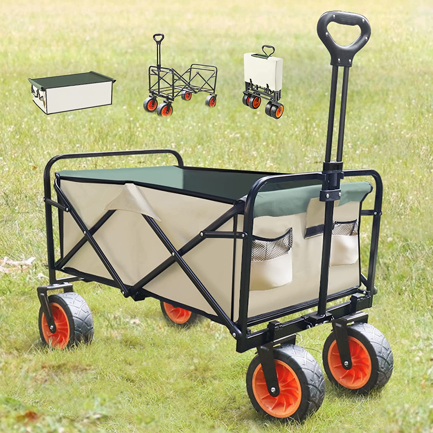 車用収納ボックス 車収納トランク保冷 保温 蓋付き トランク 折り畳み式 大容量 滑り止め 小物整理 取っ手 トラック/SUV/軽自動車などの大中小型車に適用 68L